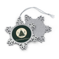 Pewter Snowflake Ornament
