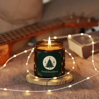 Scented Soy Candle (Multi-Size, Amber Jar)