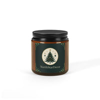 Scented Soy Candle (Multi-Size, Amber Jar)
