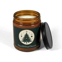 Scented Soy Candle (Multi-Size, Amber Jar)